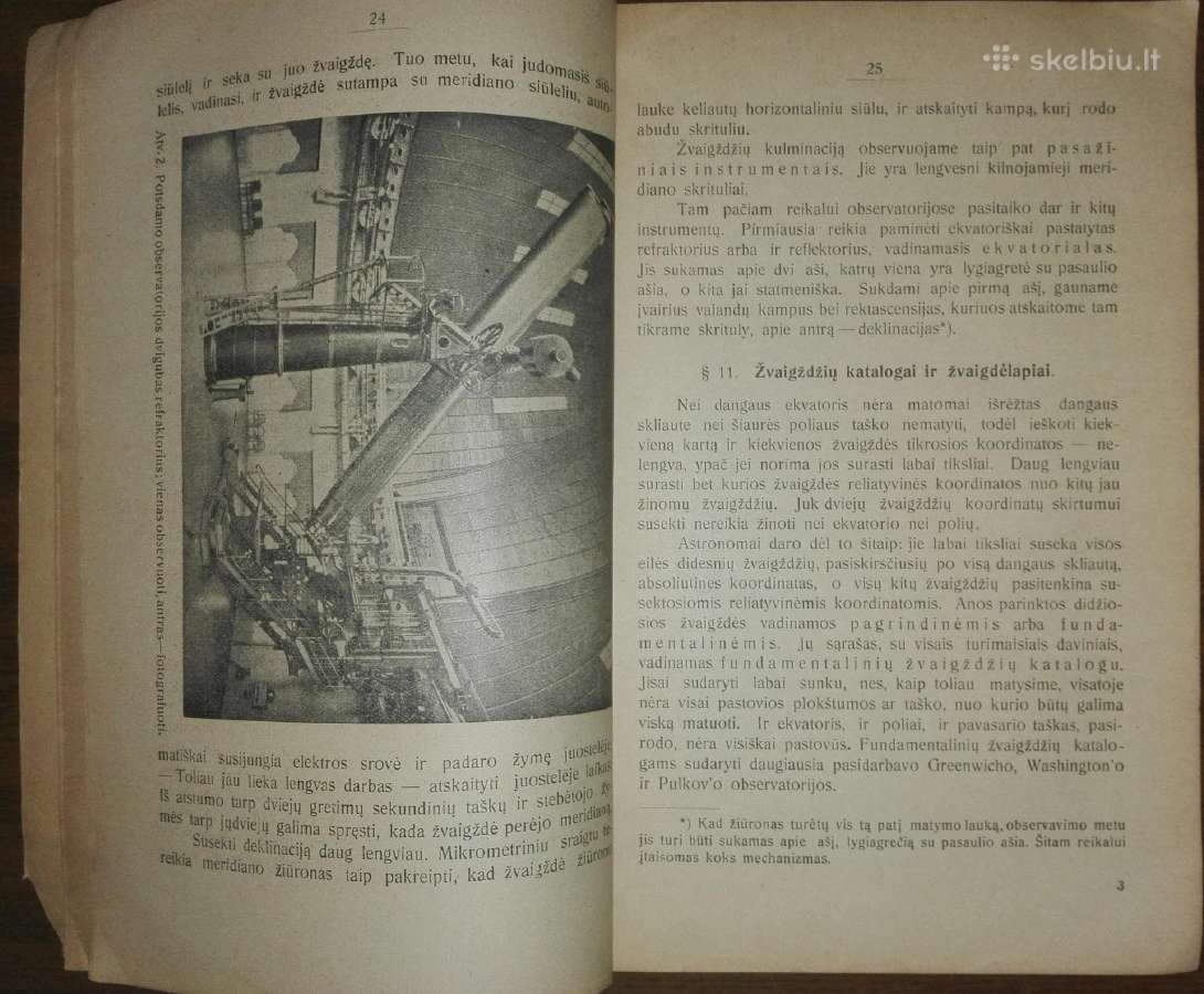 Astronomijos Vadovėlis Juška A. 1928 m. - nuotraukos Nr. 4