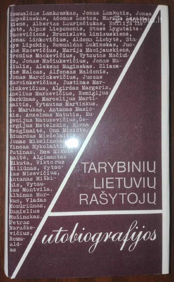 Tarybinių Lietuvos Rašytojų Autobiografijos
