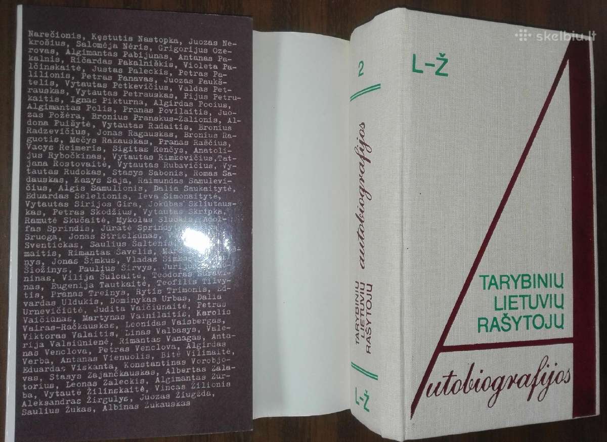 Tarybinių Lietuvos Rašytojų Autobiografijos - nuotraukos Nr. 2