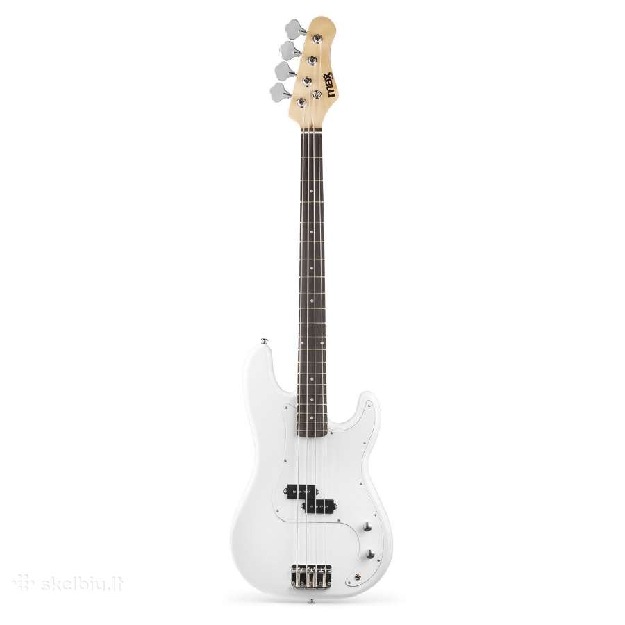 Max Gigkit bosinės gitaros rinkinys balta - nuotraukos Nr. 2