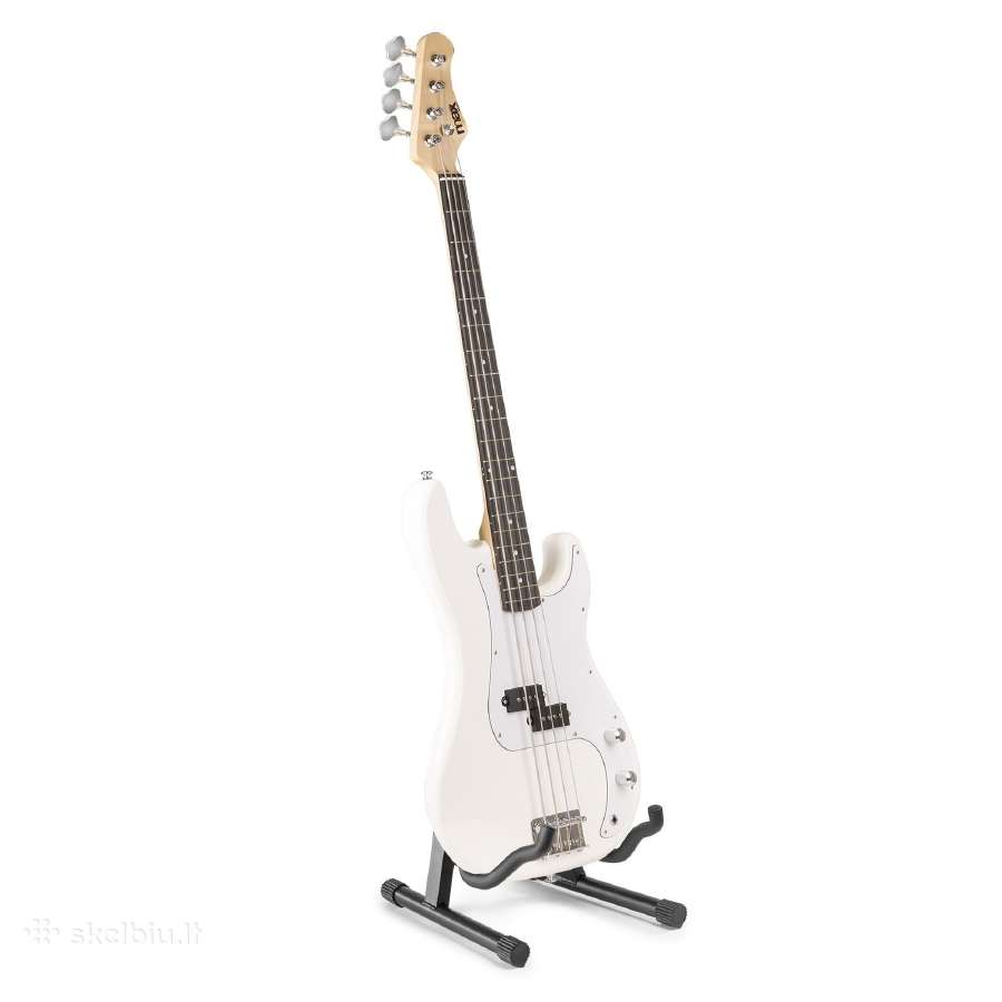 Max Gigkit bosinės gitaros rinkinys balta - nuotraukos Nr. 4