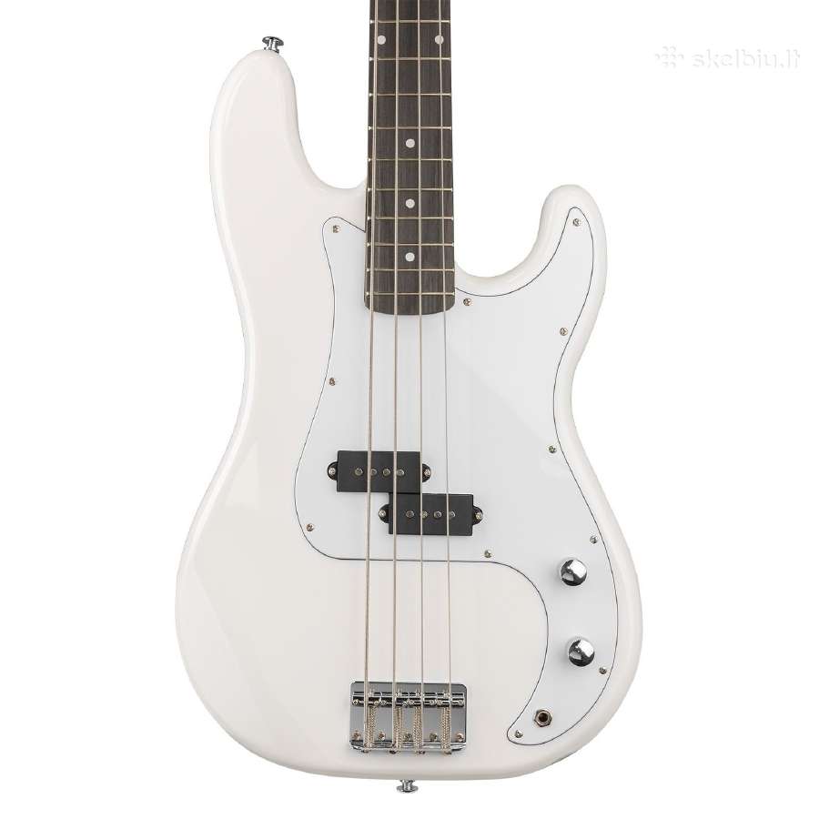 Max Gigkit bosinės gitaros rinkinys balta - nuotraukos Nr. 6