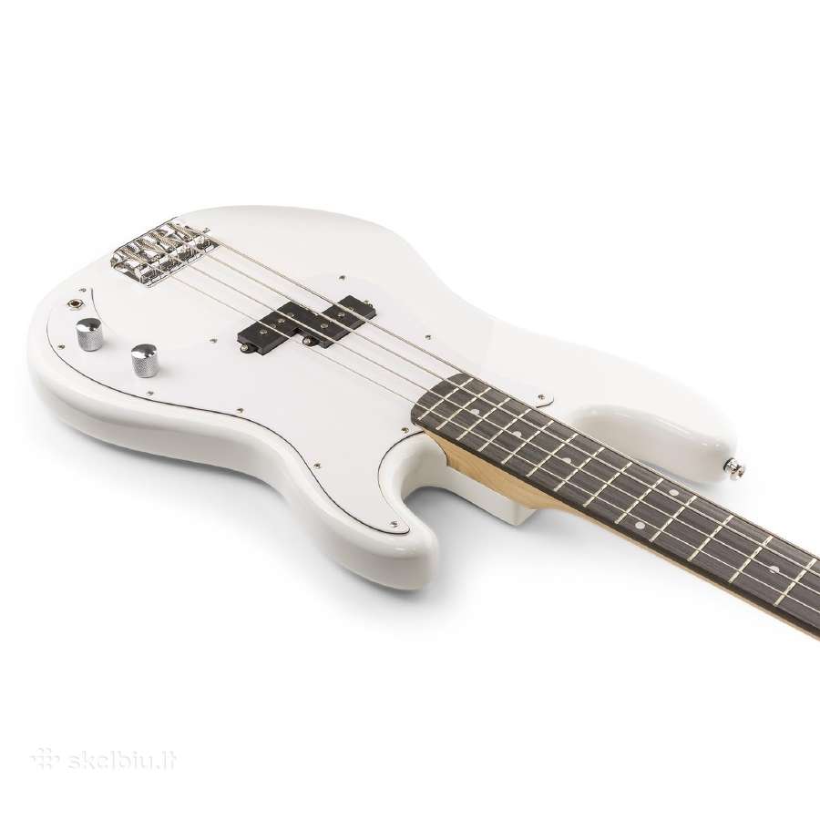 Max Gigkit bosinės gitaros rinkinys balta - nuotraukos Nr. 9