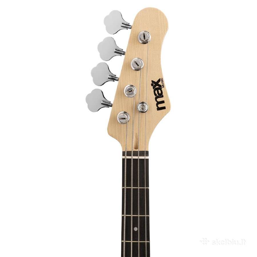Max Gigkit bosinės gitaros rinkinys balta - nuotraukos Nr. 10