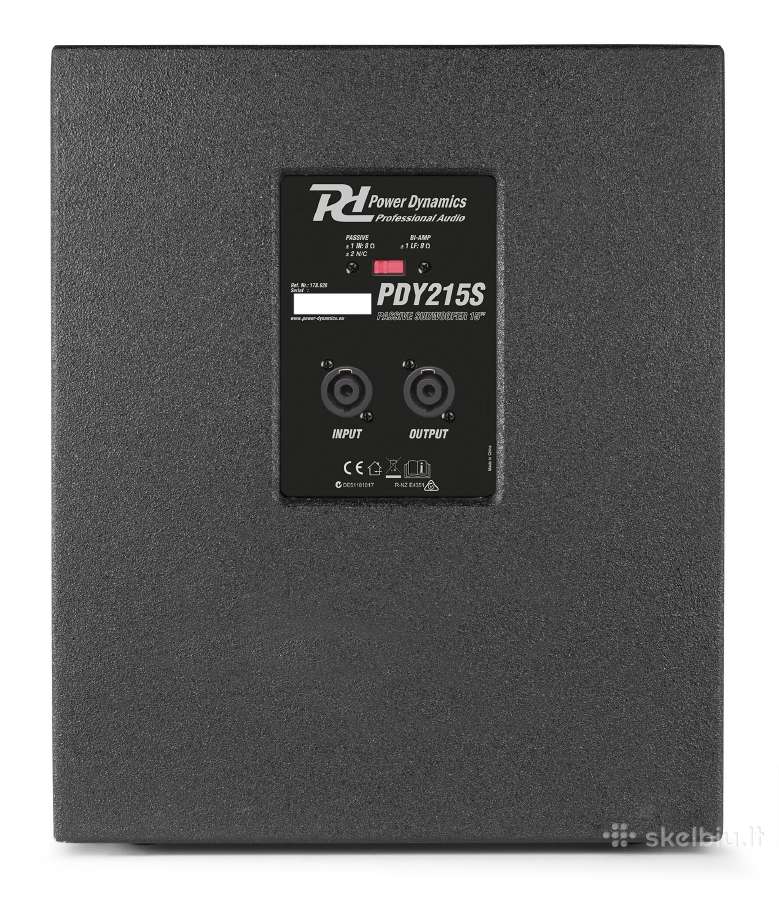 Pdy215s pasyvus sūbas 15 900w - nuotraukos Nr. 3