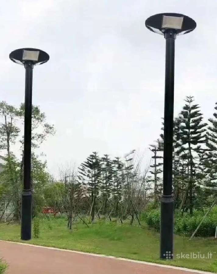 LED parko šviestuvas su saulės baterija - nuotraukos Nr. 2