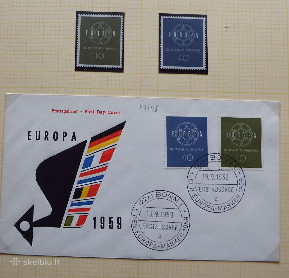 Europa Cept serija 1956-1974 pilna super kokybė - nuotraukos Nr. 7