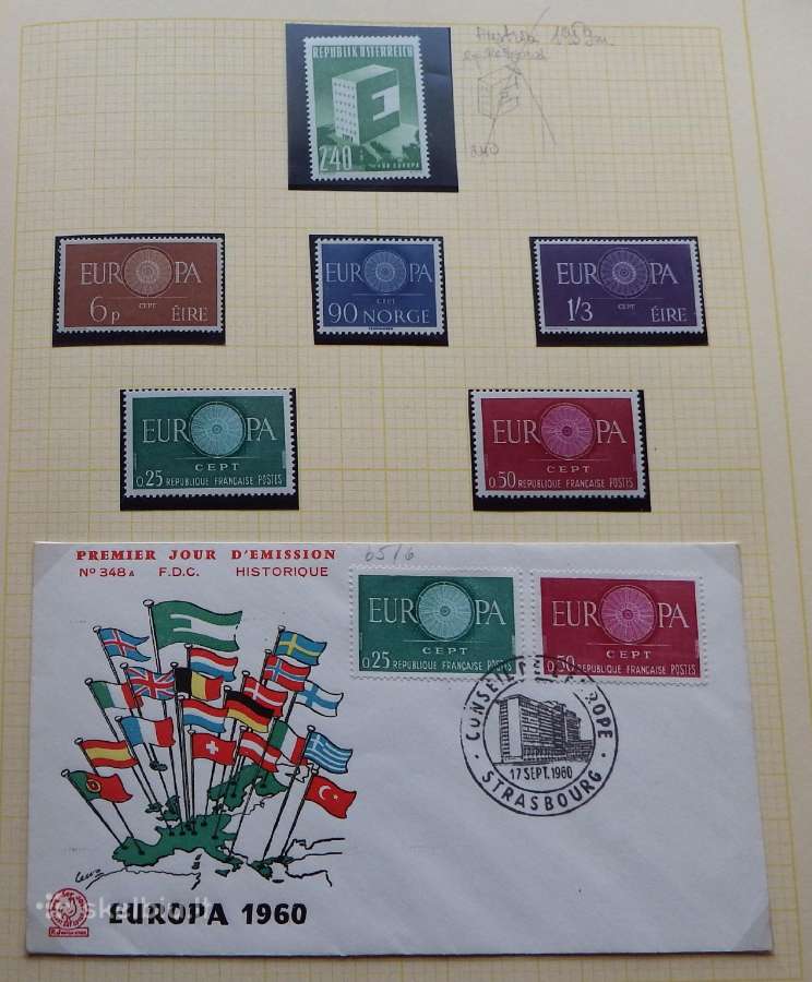 Europa Cept serija 1956-1974 pilna super kokybė - nuotraukos Nr. 8