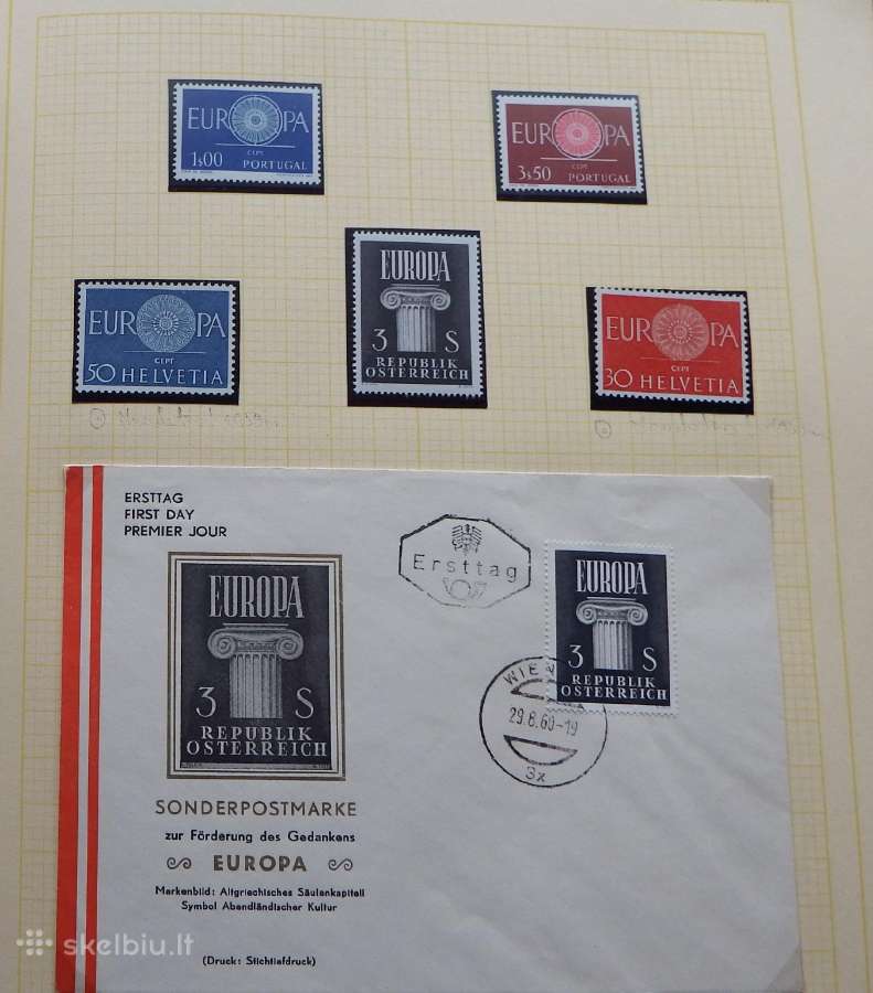 Europa Cept serija 1956-1974 pilna super kokybė - nuotraukos Nr. 9