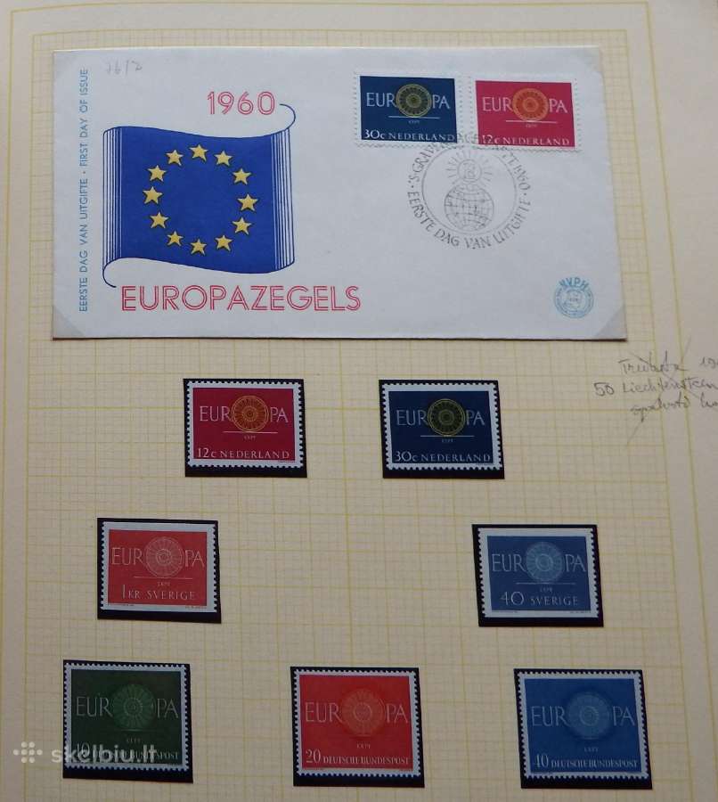 Europa Cept serija 1956-1974 pilna super kokybė - nuotraukos Nr. 12
