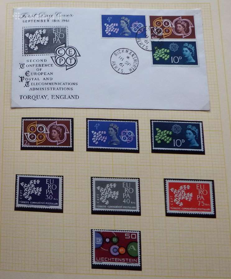 Europa Cept serija 1956-1974 pilna super kokybė - nuotraukos Nr. 13