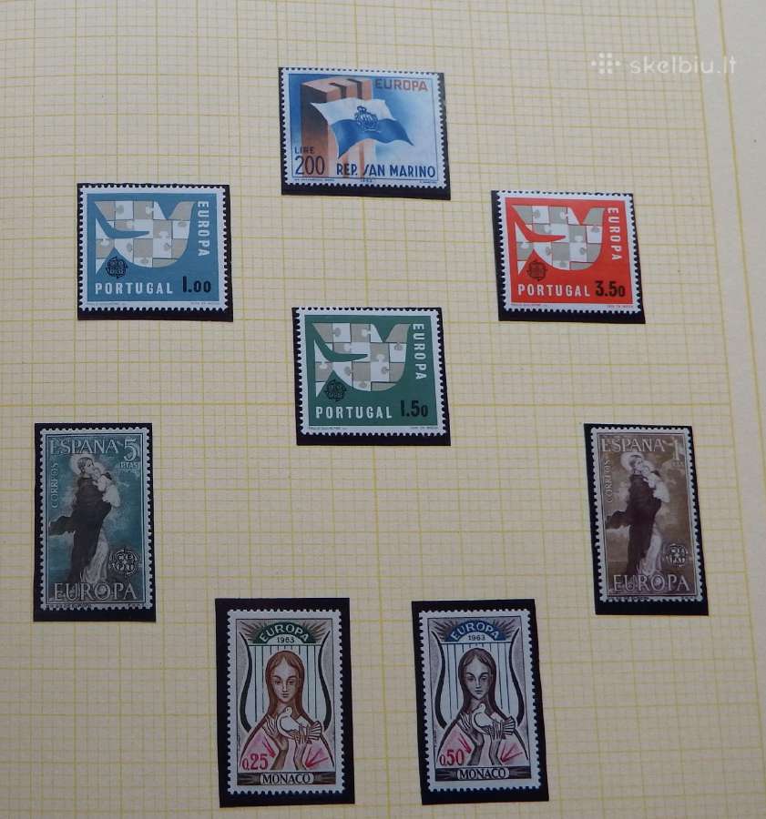 Europa Cept serija 1956-1974 pilna super kokybė - nuotraukos Nr. 19