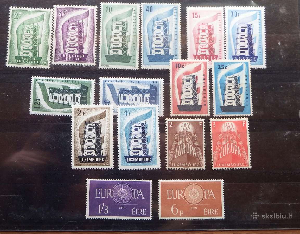 Europa Cept serija 1956-1974 pilna super kokybė - nuotraukos Nr. 24
