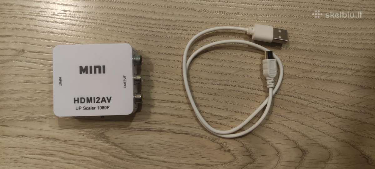Hdmi i AV adapteris - Hdmi to AV adapter
