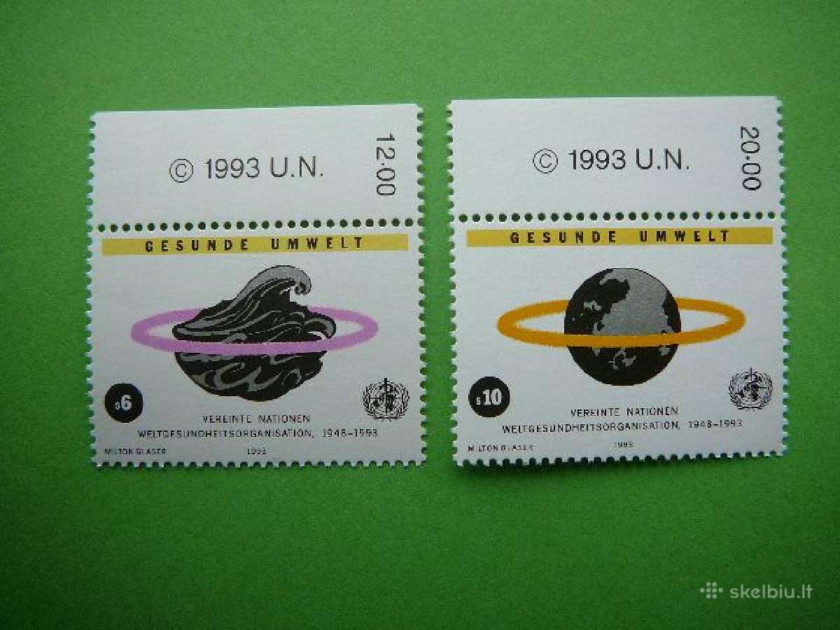 Sno Austrija Gaubliai P. S. O. 1993 Mnh vn147/8