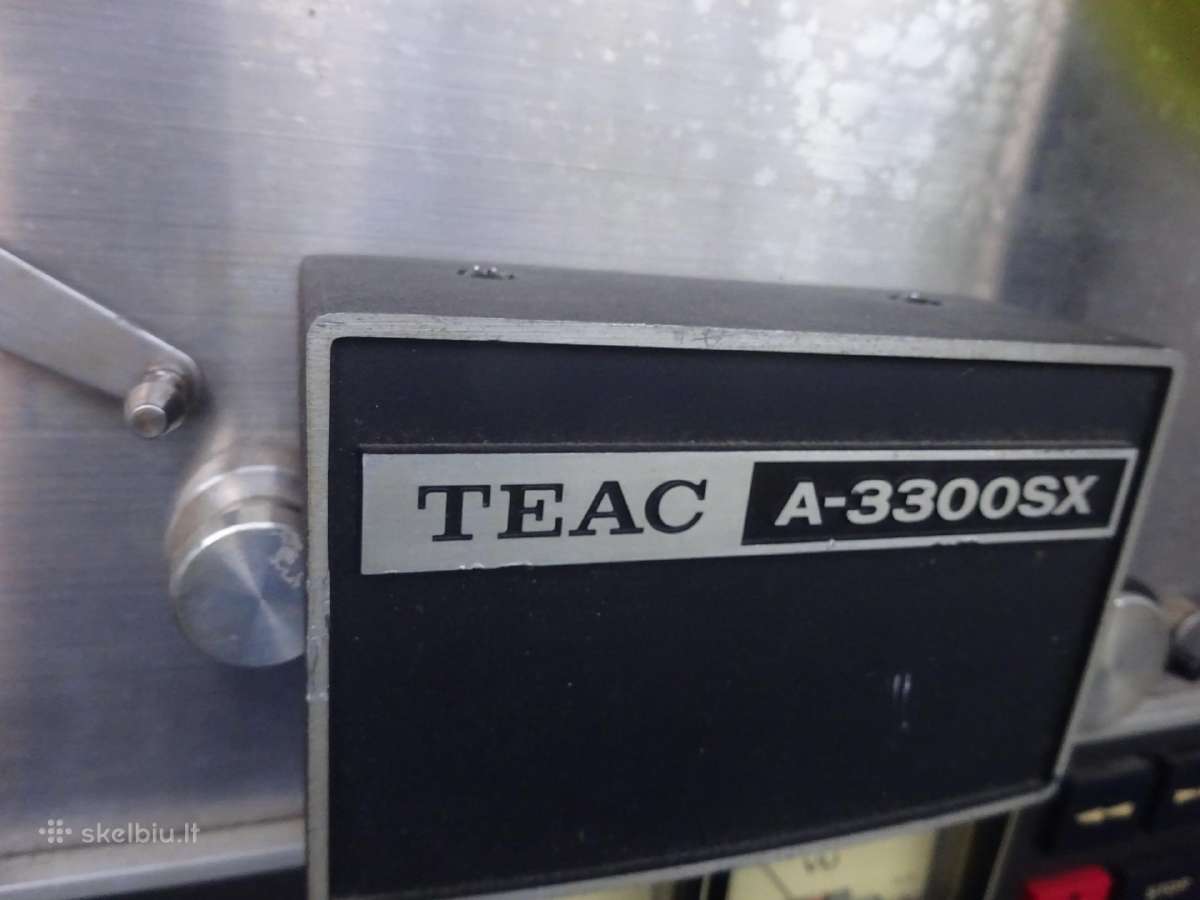 Teac 3300 juostinis magnetofonas - Skelbiu.lt