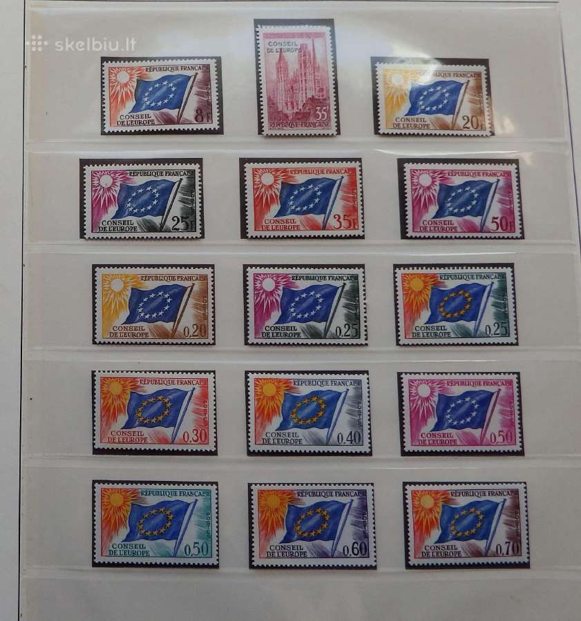 Europa Cept serija 1975-1980 m pilna kolekcija Mnh - nuotraukos Nr. 7