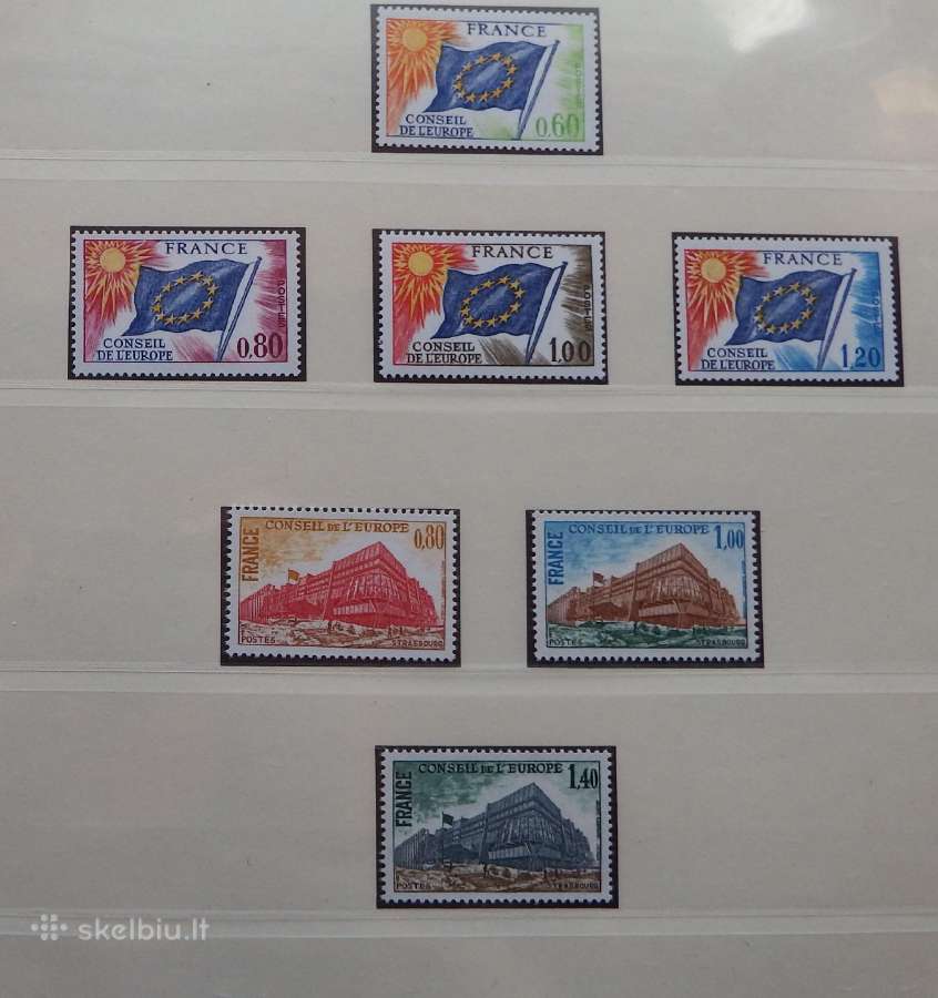 Europa Cept serija 1975-1980 m pilna kolekcija Mnh - nuotraukos Nr. 8