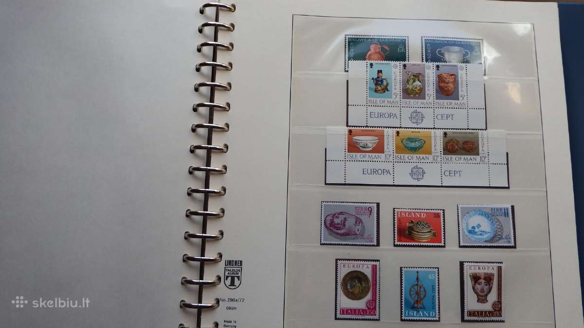 Europa Cept serija 1975-1980 m pilna kolekcija Mnh - nuotraukos Nr. 10