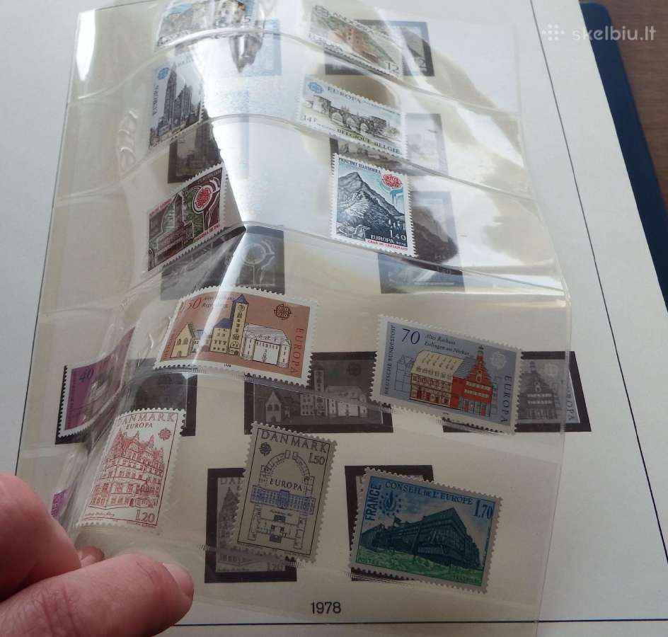 Europa Cept serija 1975-1980 m pilna kolekcija Mnh - nuotraukos Nr. 20