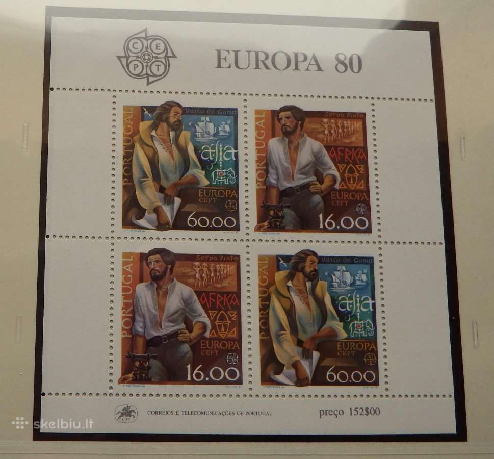 Europa Cept 1980-1985 m. pilna kolekcija Mnh - nuotraukos Nr. 8