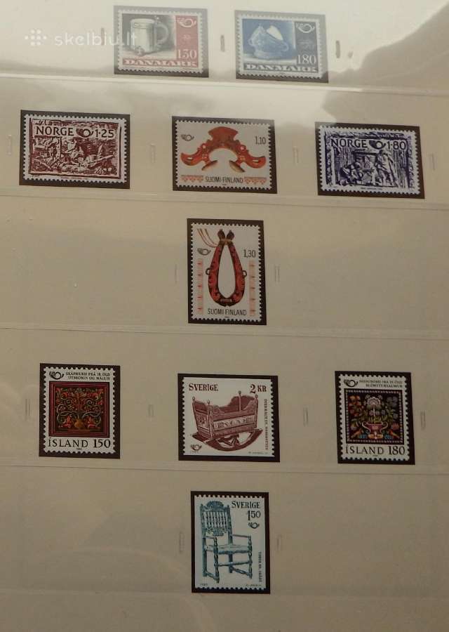 Europa Cept 1980-1985 m. pilna kolekcija Mnh - nuotraukos Nr. 10