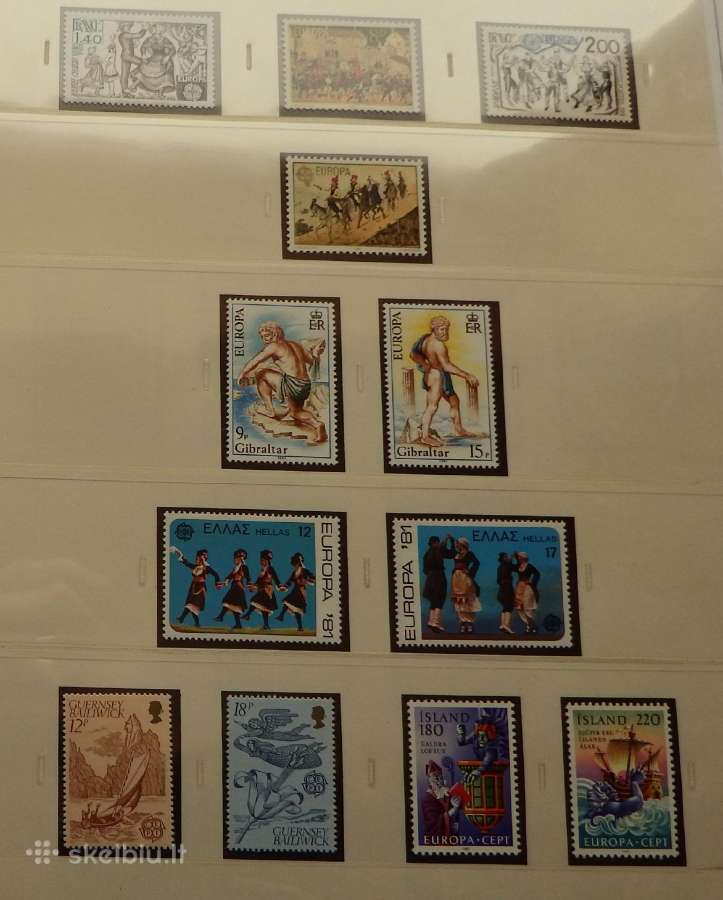 Europa Cept 1980-1985 m. pilna kolekcija Mnh - nuotraukos Nr. 13
