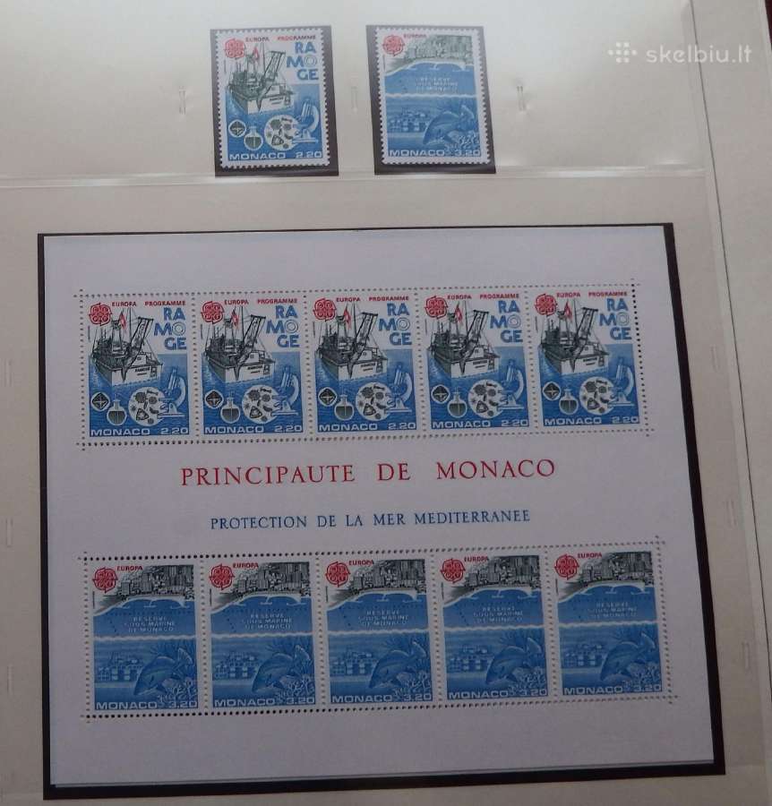 Europa Cept serija 1986-1991 m. pilna kolekcija - nuotraukos Nr. 6