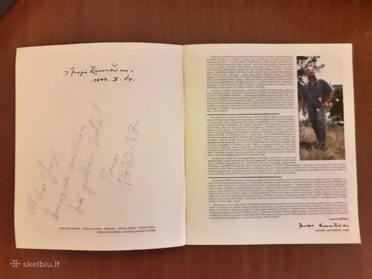 Meno albumai su rašytojo Jurgio Kunčino parašais - nuotraukos Nr. 33