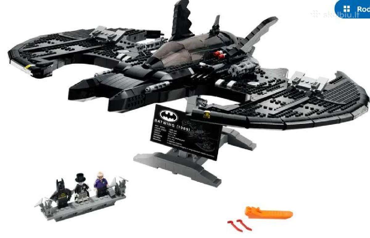 Lego 76161 Batman Batwing naujas - nuotraukos Nr. 2