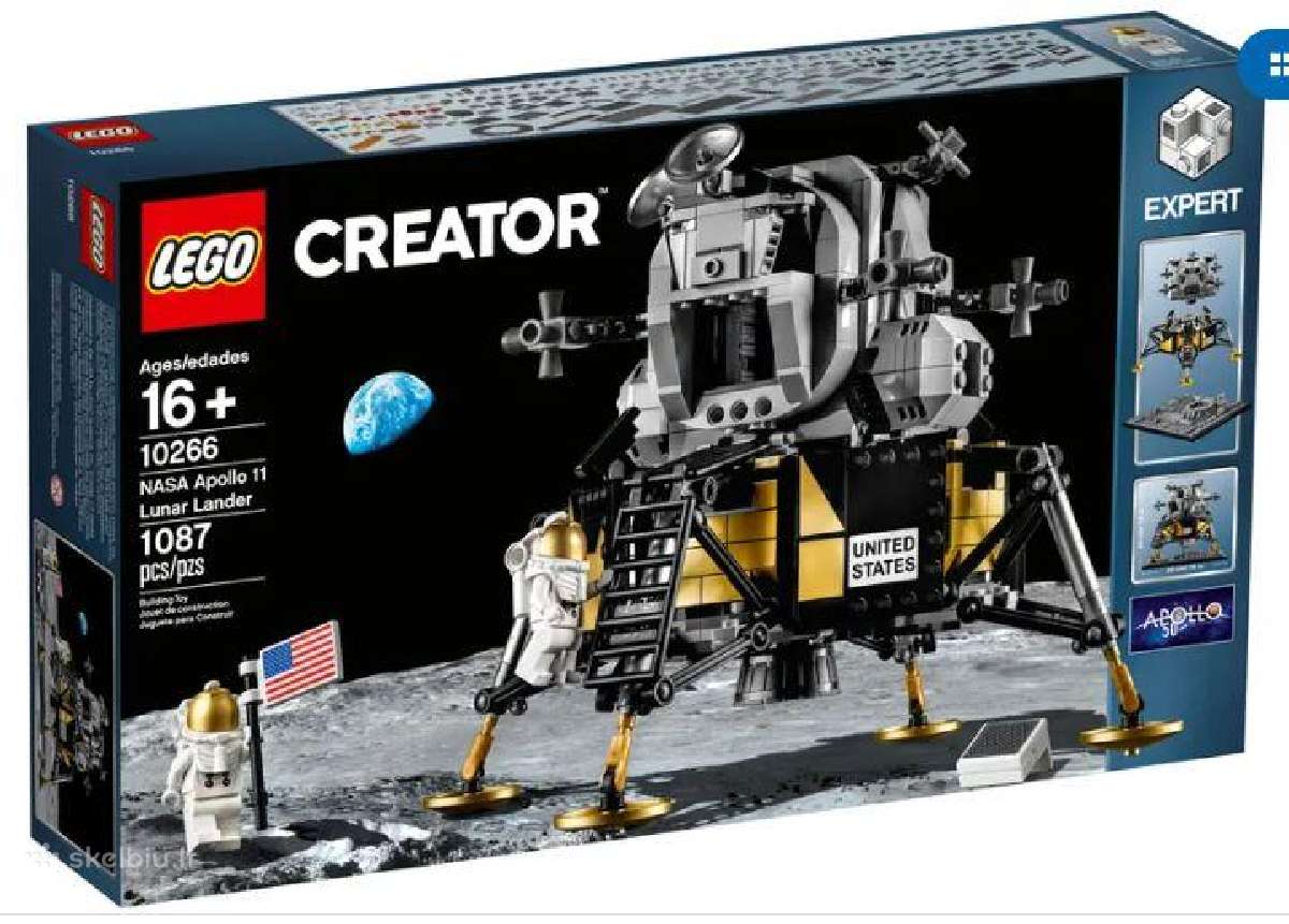 Lego Nasa nauji rinkiniai tarptautine kosmine st
