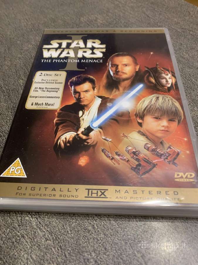 Žvaigždžių karai dvd