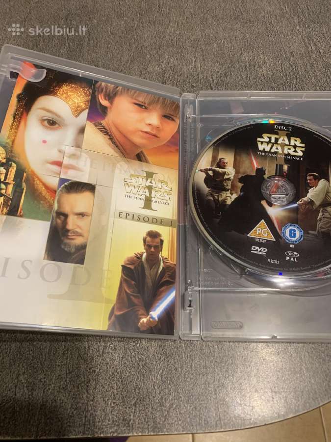 Žvaigždžių karai dvd - nuotraukos Nr. 2