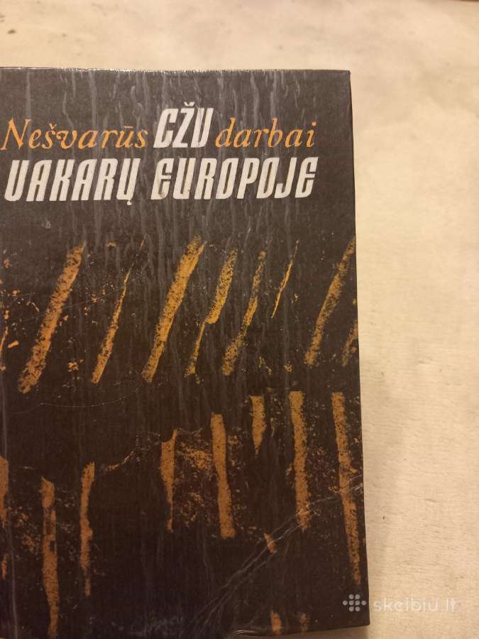 Knyga "Nešvarus Čžv darbai vakarų Europoje"