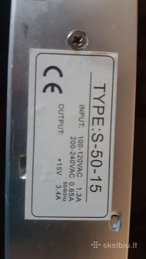 Transformatorius 110v/230v -15v Dc - nuotraukos Nr. 4