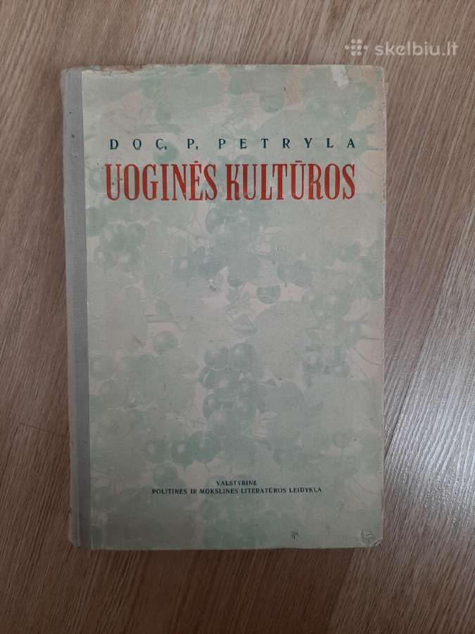 Uoginės kultūros. 1954m.