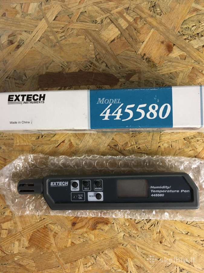 Extech drėgmės & temperatūros matuoklis 445580 - nuotraukos Nr. 3