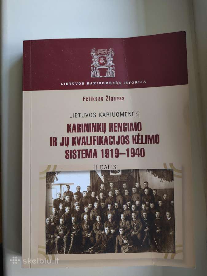 Knyga. Karininkų rengimas 1919-1940