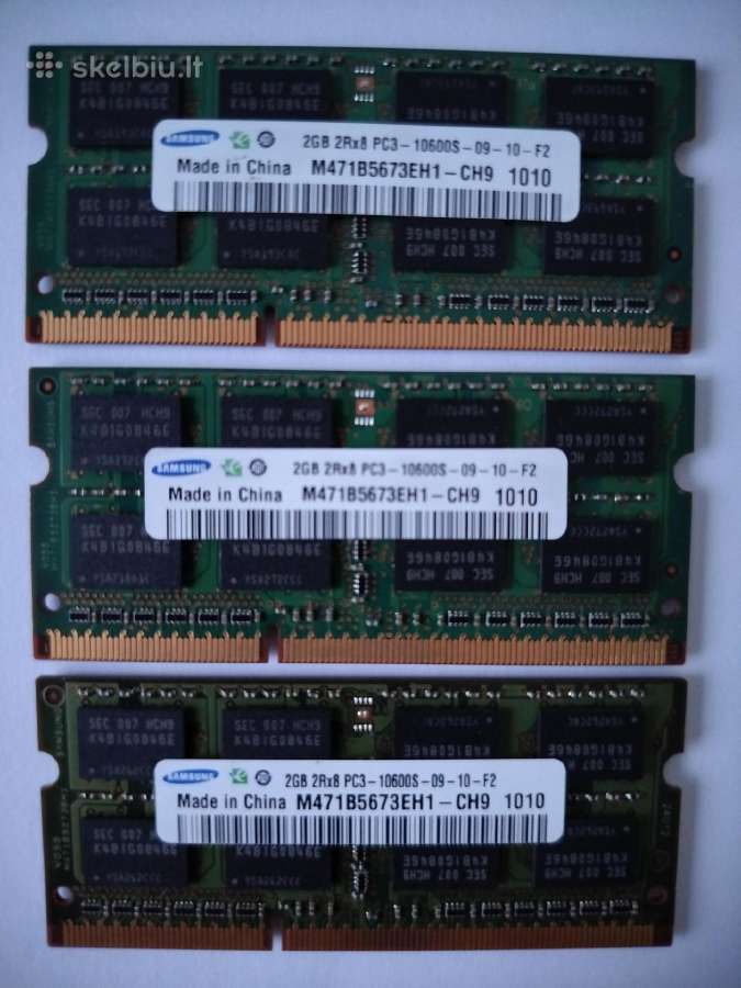 Samsung Sodimm 2 GB 2rx8,pc3-10600s