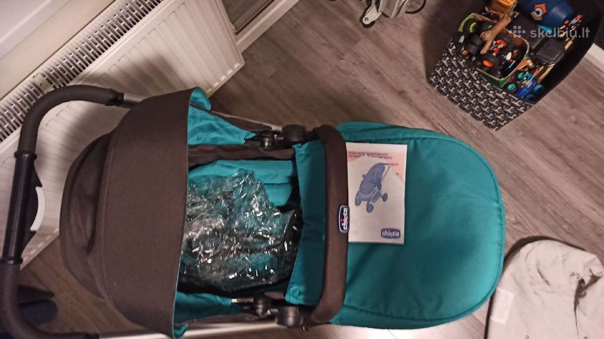 Naudotas vezimelis Chicco urban 2&1 - nuotraukos Nr. 2