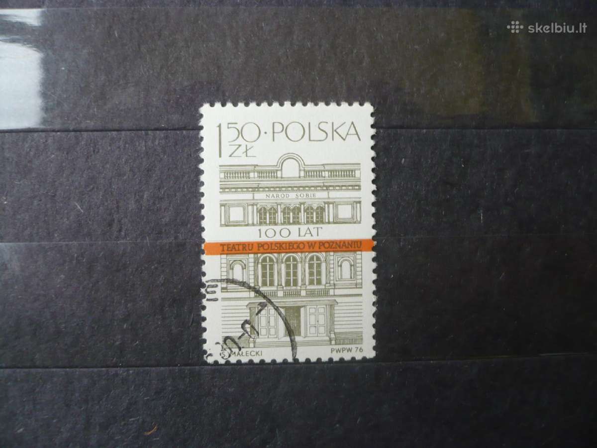 1976 100-osios lenkų teatro metinės Poznanėje