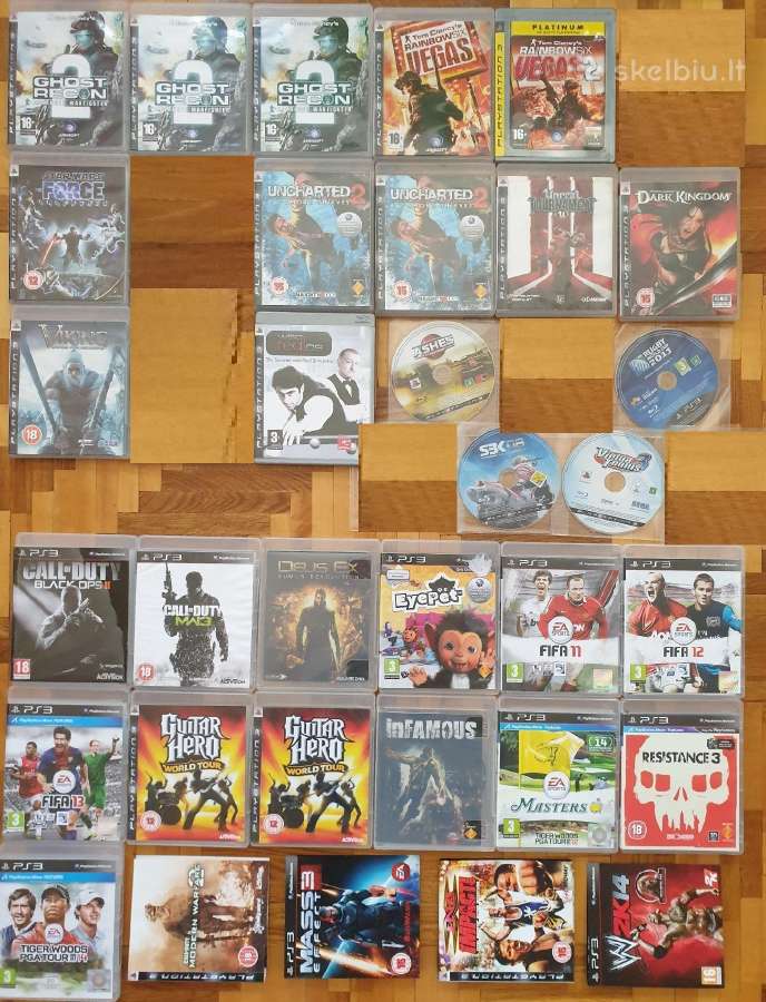 Playstation 3 originalūs žaidimai PS3 Playstation3 - nuotraukos Nr. 4