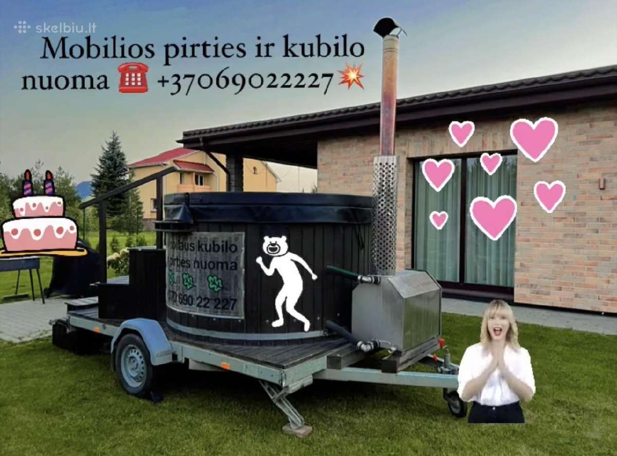Mobilios pirties ir kubilo nuoma - nuotraukos Nr. 16
