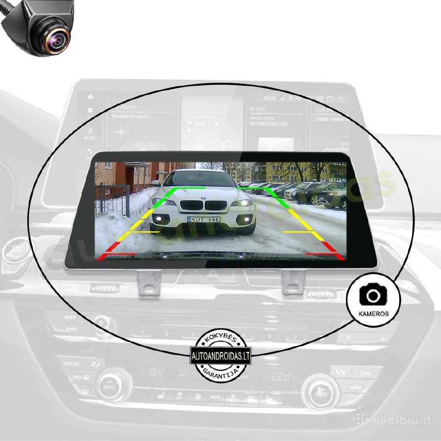 Bmw 5 G30 G31 2017-23 Android multimedia WiFi/waze - nuotraukos Nr. 6