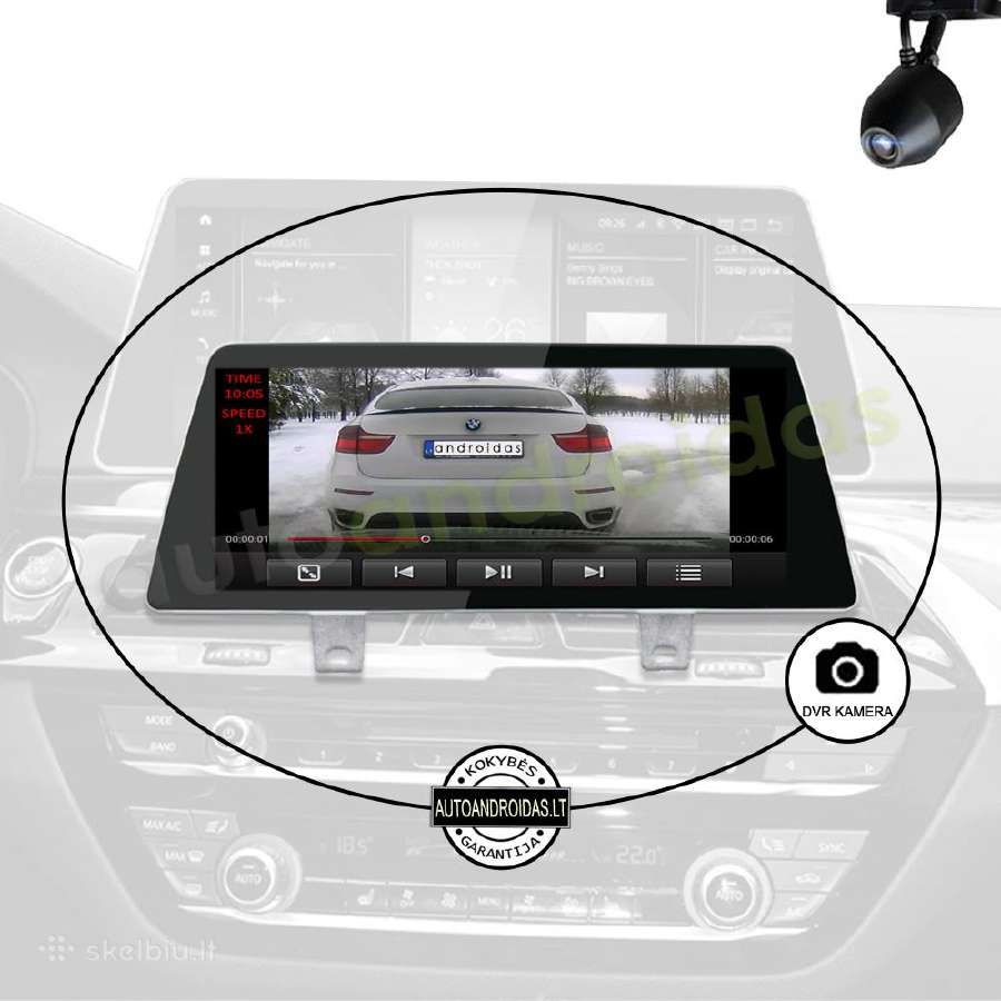 Bmw 5 G30 G31 2017-23 Android multimedia WiFi/waze - nuotraukos Nr. 7