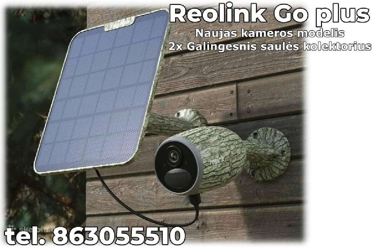 Reolink ir kitos 4G. Kameros su kortelėmis - nuotraukos Nr. 3