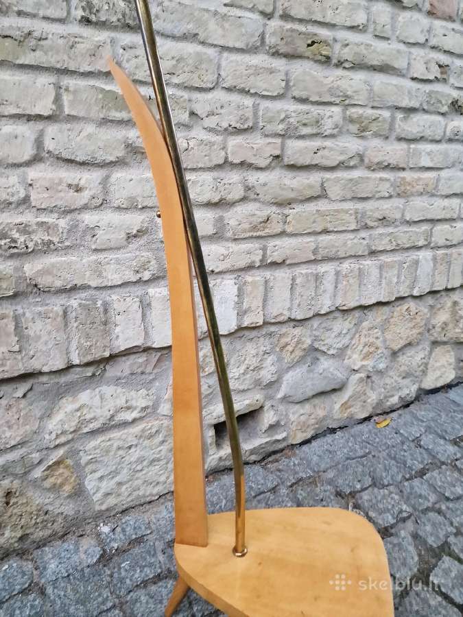 Vintažinis mid century paukščių narvelis su stovu - nuotraukos Nr. 26