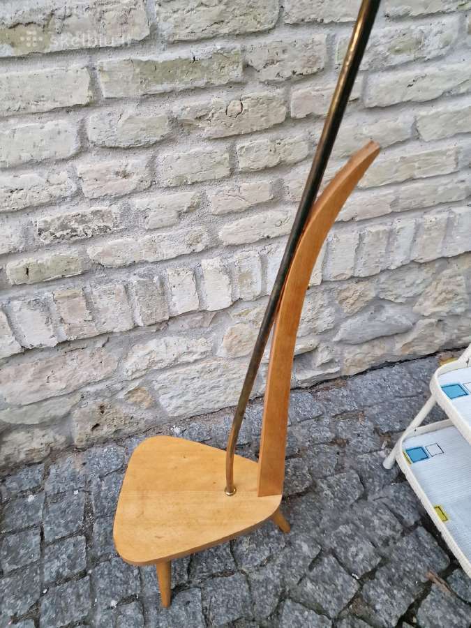 Vintažinis mid century paukščių narvelis su stovu - nuotraukos Nr. 28
