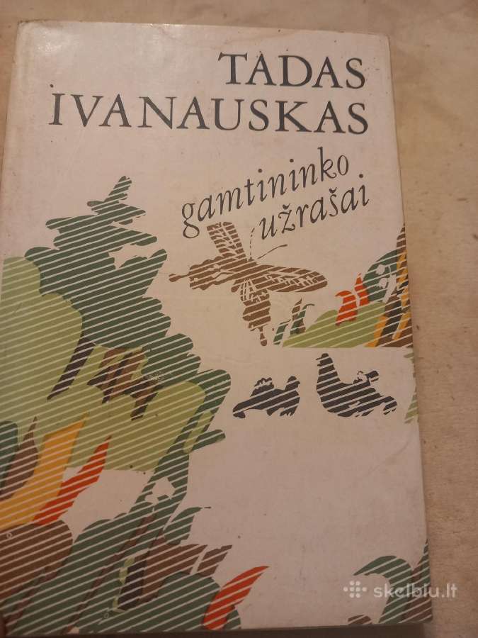 Knyga Tadas Ivanauskas "Gamtininko užrašai"