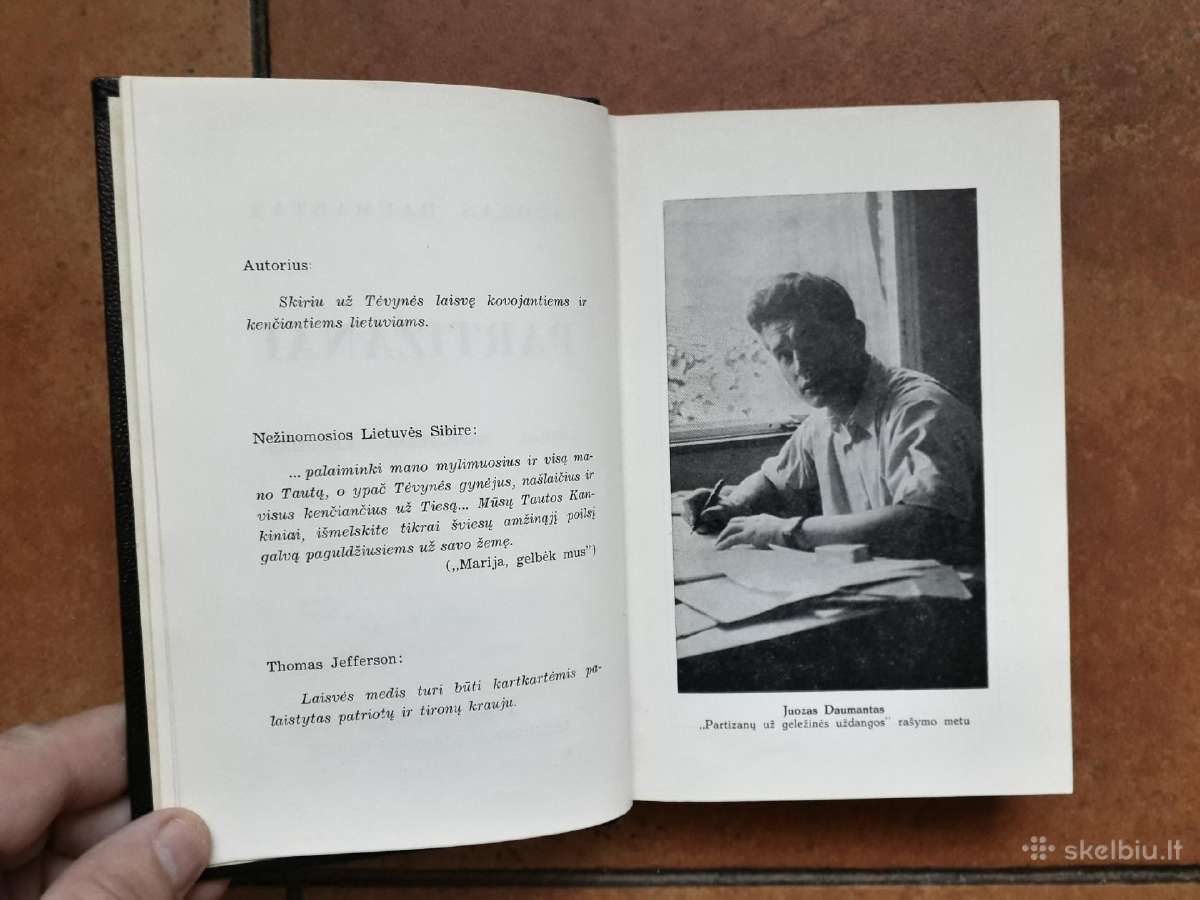 Juozas Lukša Daumantas "Partizanai" 1962 metai JAV - nuotraukos Nr. 5